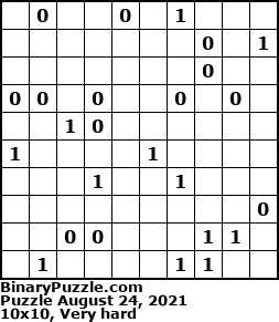 Binary Puzzle