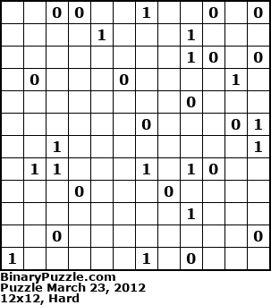 Binary Puzzle
