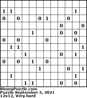 Binary Puzzle