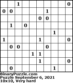Binary Puzzle