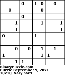 Binary Puzzle