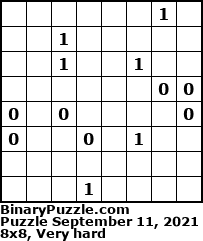 Binary Puzzle