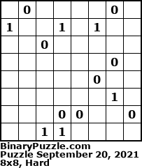 Binary Puzzle