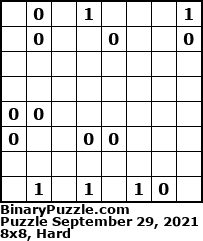 Binary Puzzle