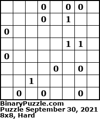 Binary Puzzle
