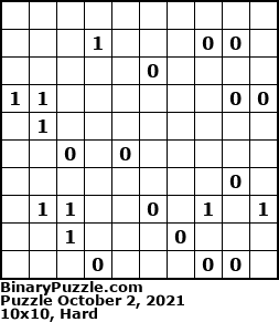 Binary Puzzle