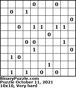 Binary Puzzle