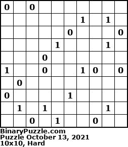 Binary Puzzle