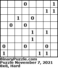 Binary Puzzle
