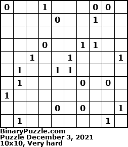 Binary Puzzle