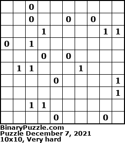 Binary Puzzle