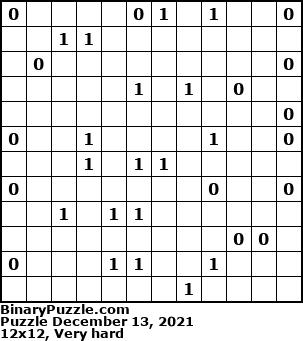 Binary Puzzle