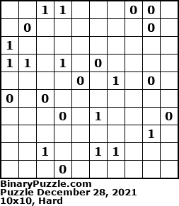 Binary Puzzle