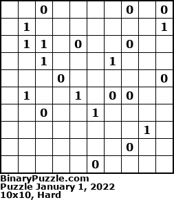 Binary Puzzle