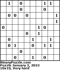 Binary Puzzle