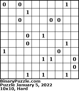Binary Puzzle