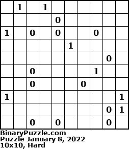 Binary Puzzle