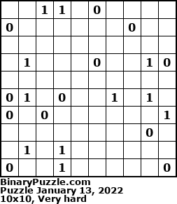 Binary Puzzle