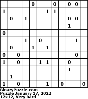 Binary Puzzle