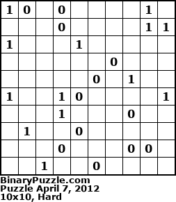 Binary Puzzle