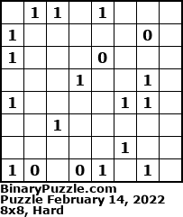 Binary Puzzle