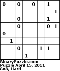 Binary Puzzle