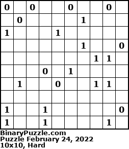 Binary Puzzle