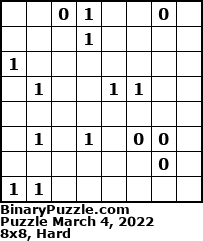 Binary Puzzle