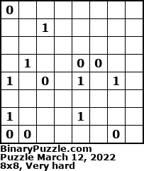 Binary Puzzle