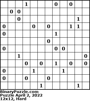 Binary Puzzle
