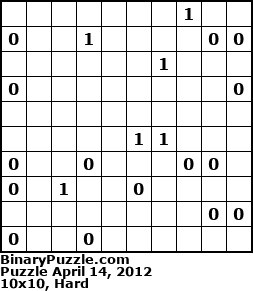 Binary Puzzle