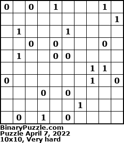 Binary Puzzle