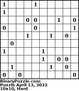 Binary Puzzle