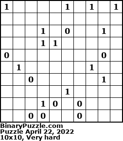 Binary Puzzle