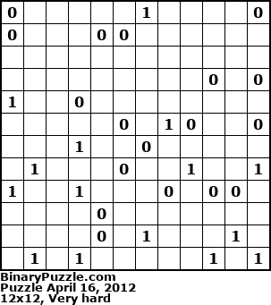 Binary Puzzle
