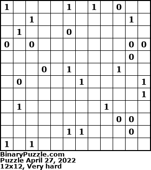 Binary Puzzle