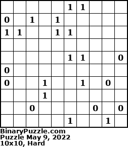 Binary Puzzle