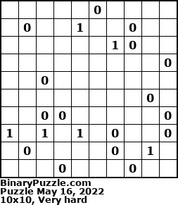 Binary Puzzle