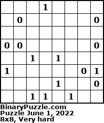 Binary Puzzle