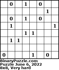 Binary Puzzle