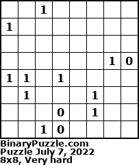 Binary Puzzle