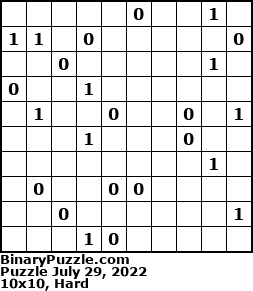 Binary Puzzle
