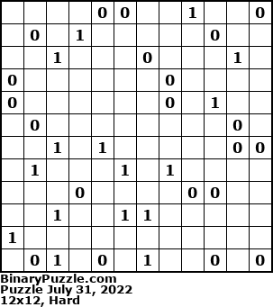 Binary Puzzle