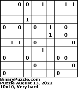 Binary Puzzle