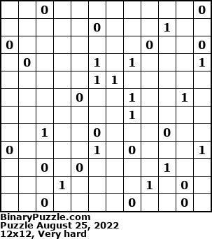 Binary Puzzle