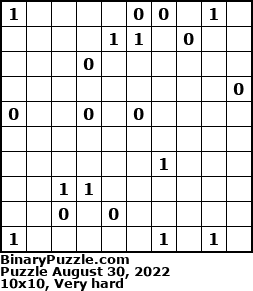 Binary Puzzle