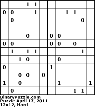 Binary Puzzle