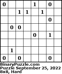 Binary Puzzle