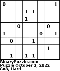Binary Puzzle