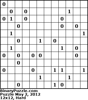 Binary Puzzle